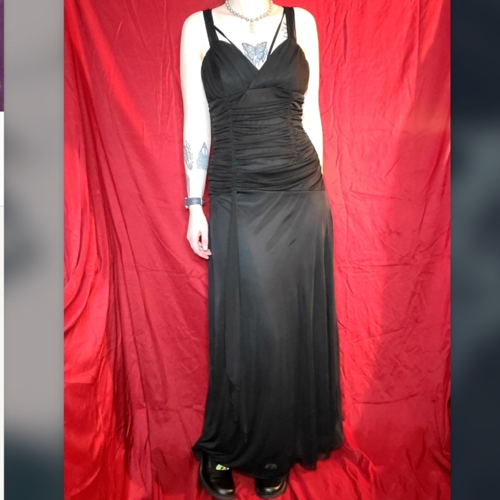 Vintage 90s inspired evening gown